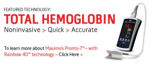 Masimo Total Hemoglobin Measurement